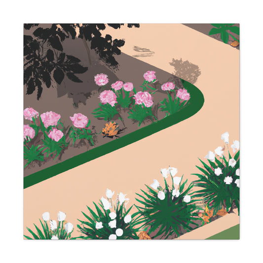 Nature's Oasis - Landscape - Canvas
