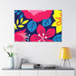 Blossomran - Floral - Canvas