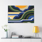 Mount Potamus - Midcentury Canvas