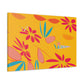 Orangelust - Floral - Canvas