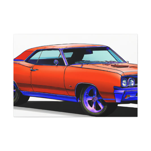 Cherry Bomb - Automobile - Canvas