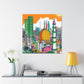 Kashmiri Mystique - Destination India - Canvas