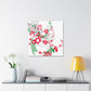Peony Parade - Floral - Canvas