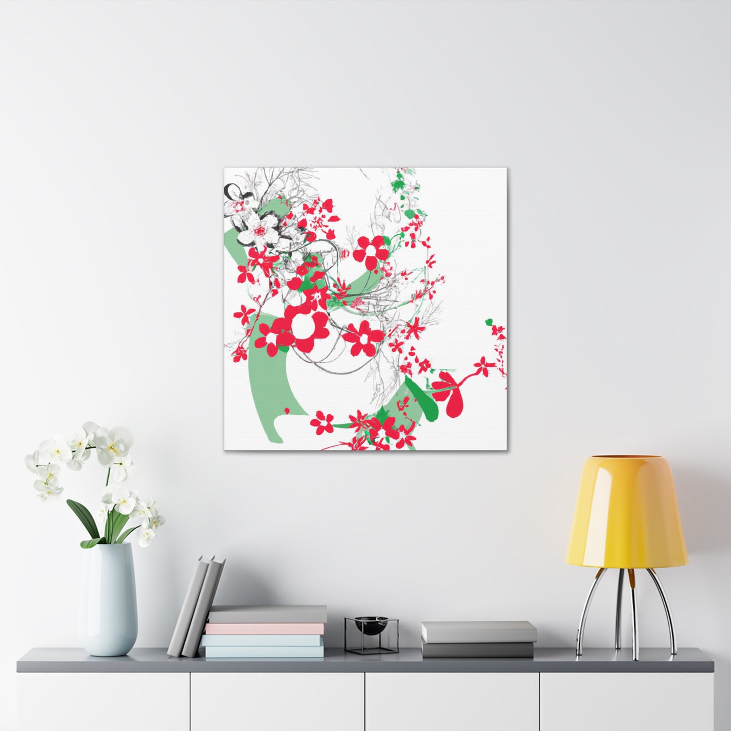 Peony Parade - Floral - Canvas