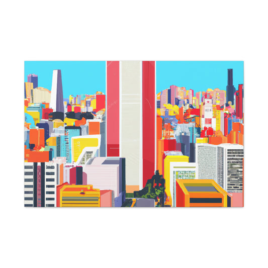 Santiago Villaescusa - South America Canvas