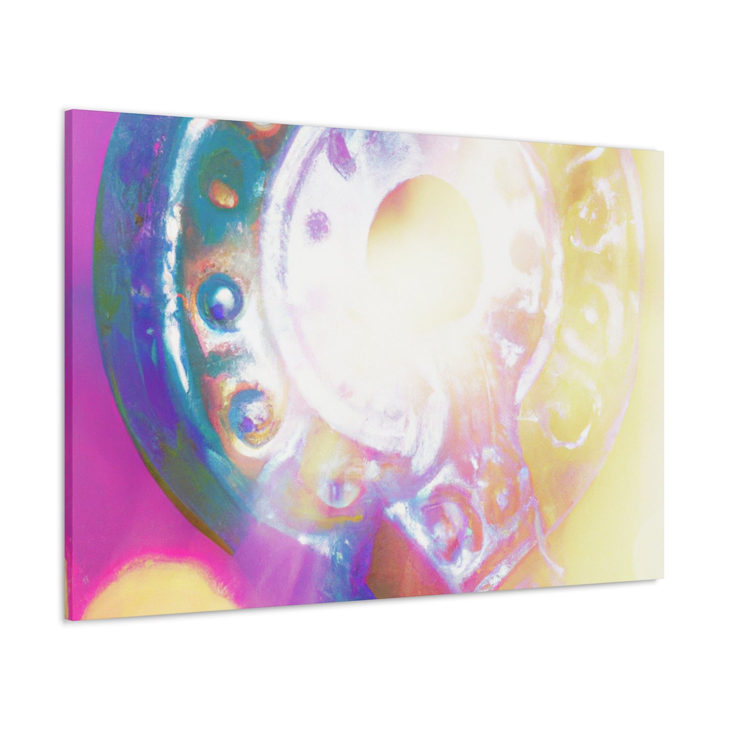 Metallic Mayan Majesty - Art Deco Canvas