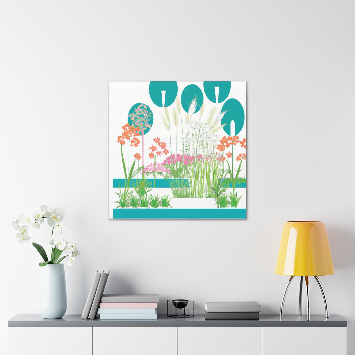 Garden Haven - Landscape - Canvas
