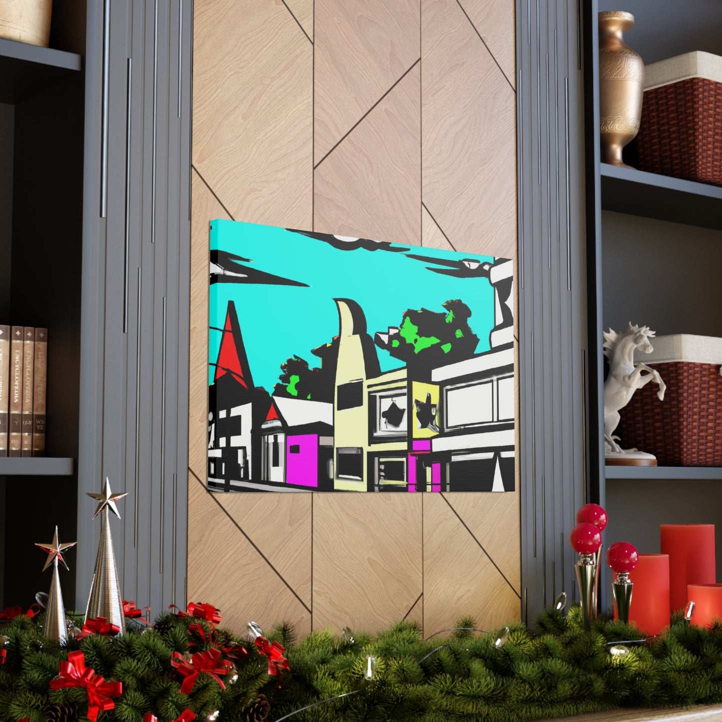 Cracker Row. - Canvas Pop Art