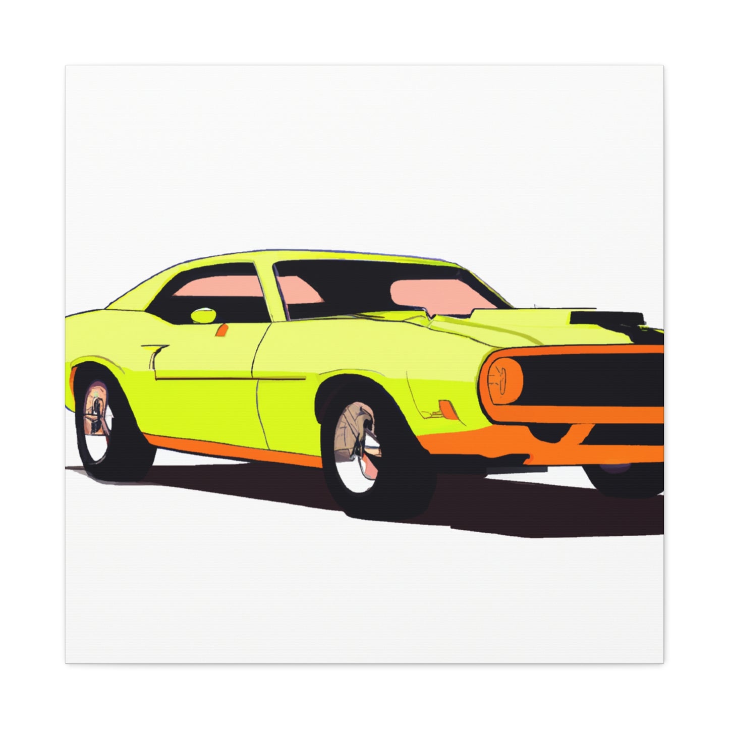The Vagabond - Automobile - Canvas