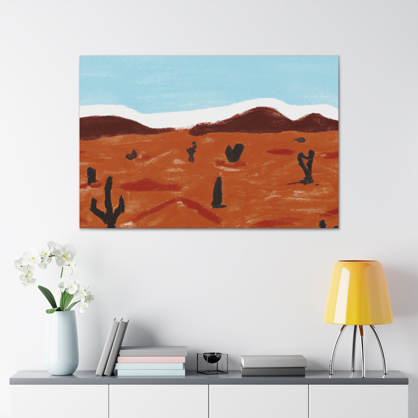 Antique Revival - Vintage Contemporary - Desert - Canvas