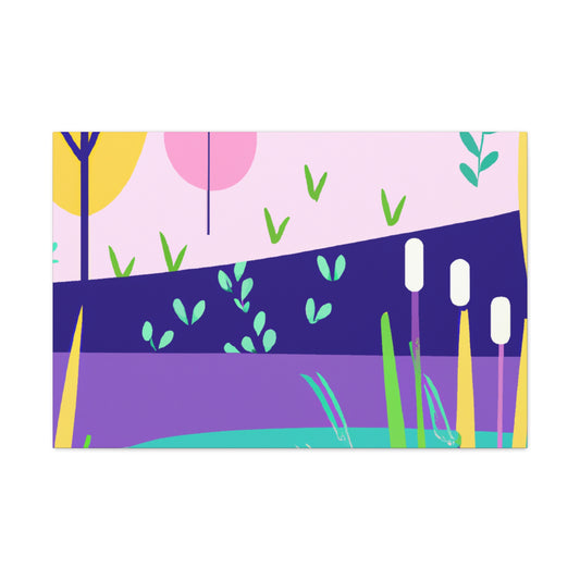 Blossomscape Landscape - Canvas