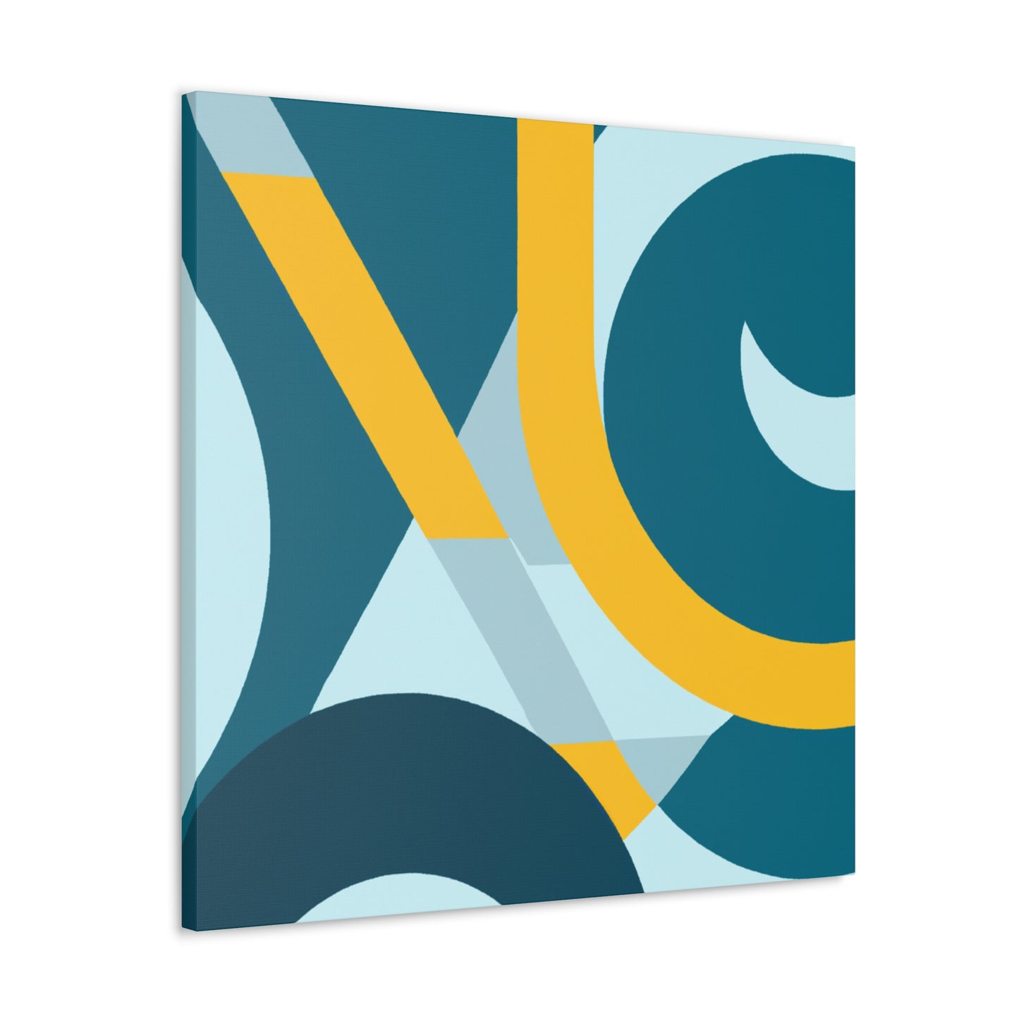 "The Tipping Point - Midcentury" - Canvas