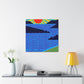 Flammaclawed Lion - Midcentury Canvas