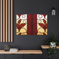 Fall Leaf - Glass Canvas