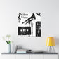 Viste Set - Retro Music and Film Canvas