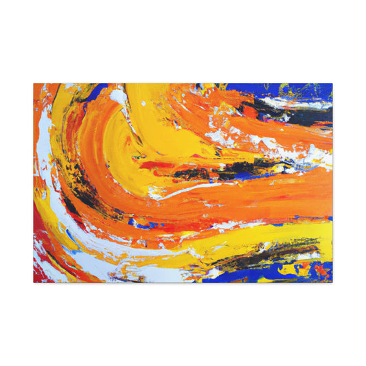 Jan Vermeer - Abstract Canvas