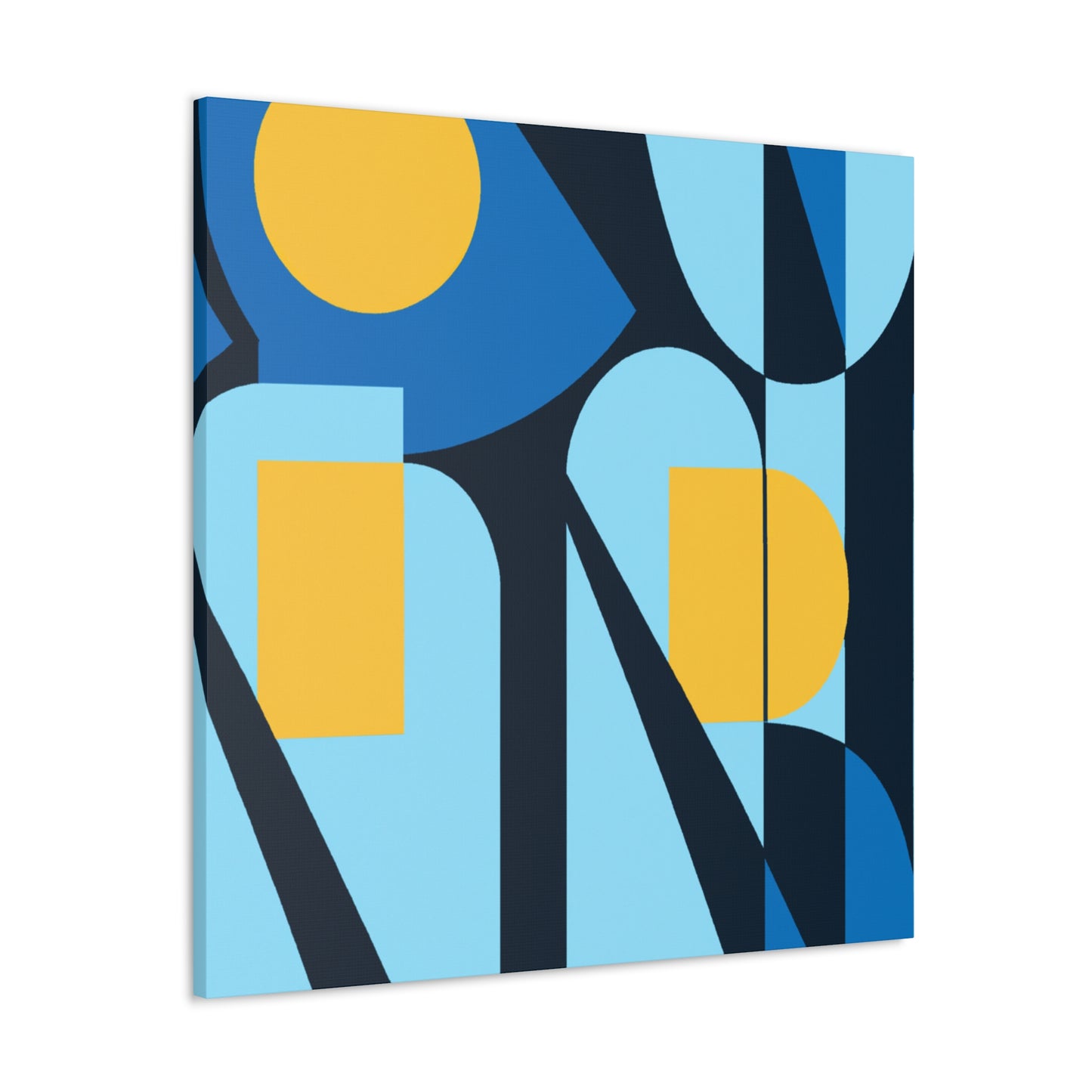 Abstract Pause - Midcentury - Canvas