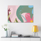 Roselle - Floral - Canvas