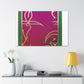 Pink Panel - Glass Canvas