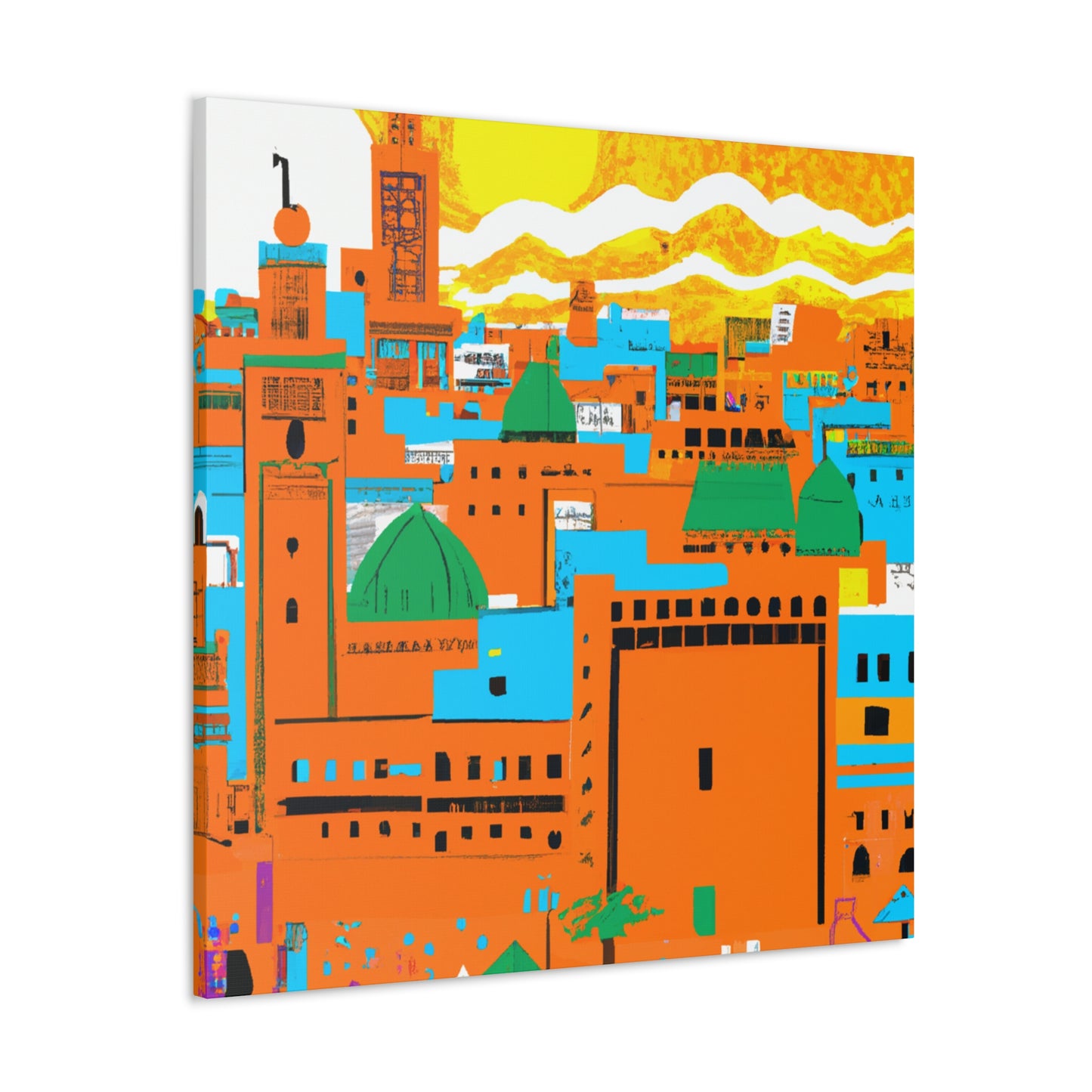Zayna Sarif - Morraco - Canvas