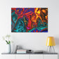 Up In Flames - Canvas - Abstract