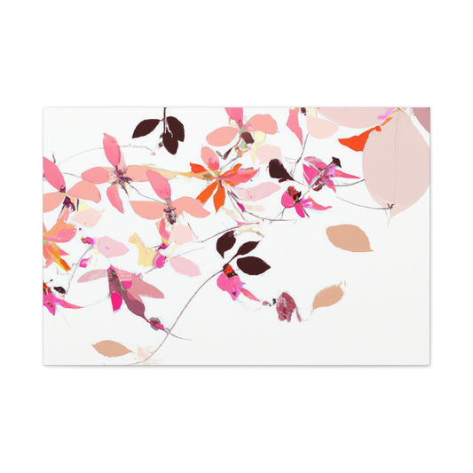 Azure-Floral - Canvas