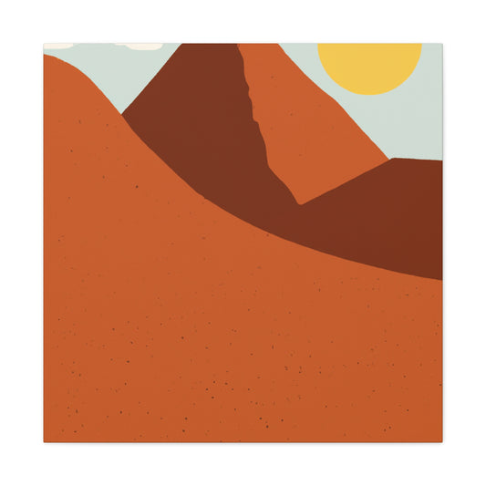 Retro Opulence - Vintage Contemporary - Desert - Canvas