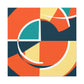Vibrant Palette- Midcentury - Canvas