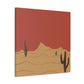 Desert Stage - Vintage Contemporary - Desert - Canvas