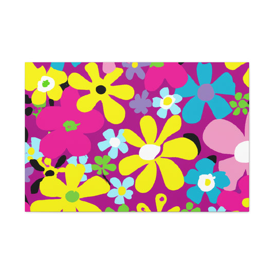 Vivacity - Floral - Canvas