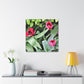 Pink Pop Ups - Canvas - Floral