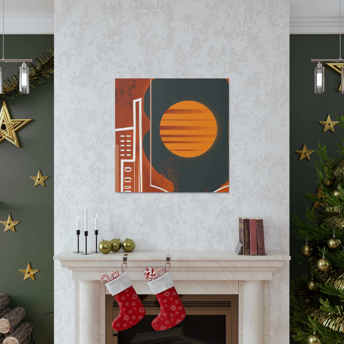 Full Blown - Midcentury Canvas