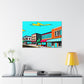 Jukebox Alley - Pop Art Canvas