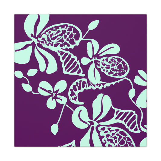 Glowtopia - Floral - Canvas