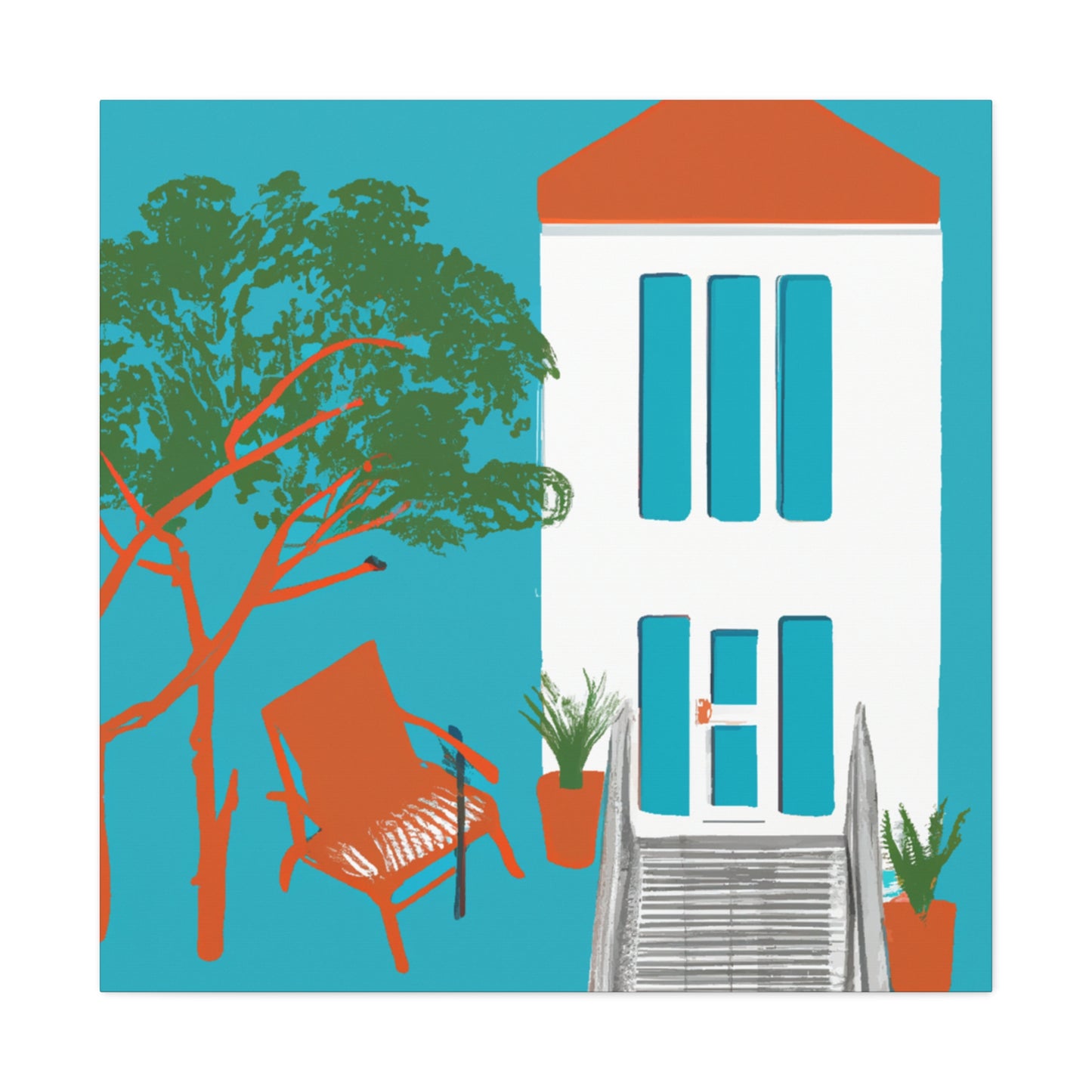 Venture-Midcentury - Canvas
