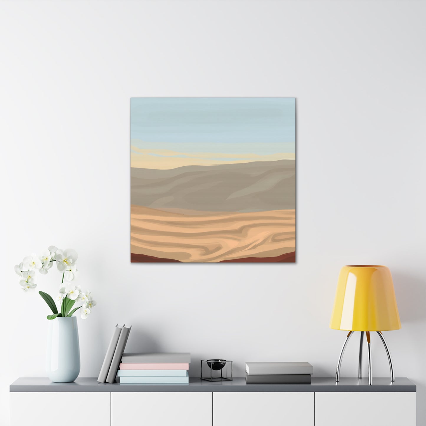 Desert Mirage - Landscape - Canvas