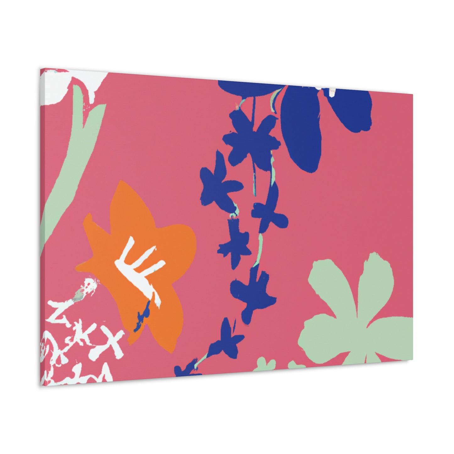 Blooming Petals - Floral Canvas