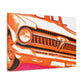 "Classic Car Curtains" - Automobile Canvas