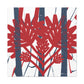 Sparklecrane - Floral Canvas Retro Design