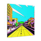 Sunset Blvd - Canvas Pop Art