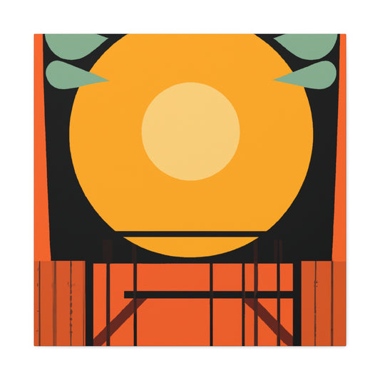 Sunduzi - Midcentury Canvas