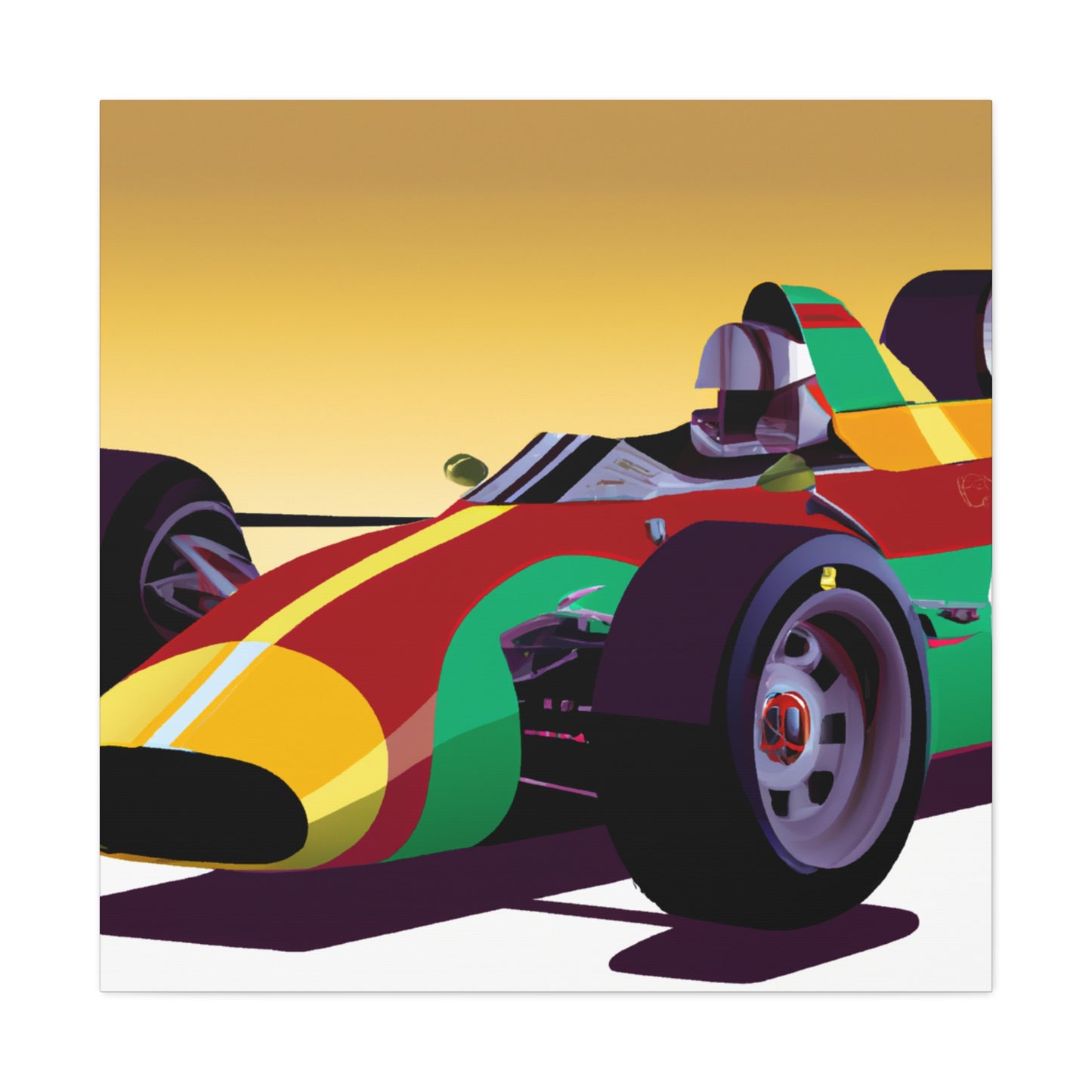 Road Rouser - Automobile - Canvas