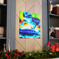 Lemonburst Lynx - Canvas - Abstract