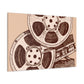 Reel Smashers - Retro Music and Film Canvas