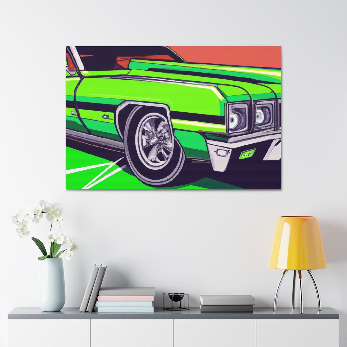 The Spitfire - Automobile - Canvas