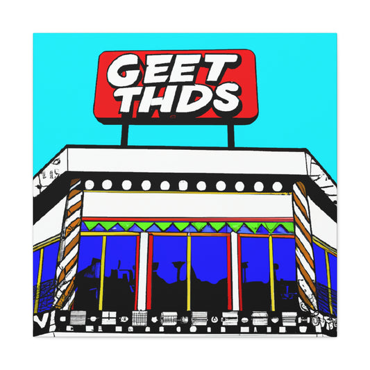 "The Jive Hop-A-Thon" - Canvas - Pop Art