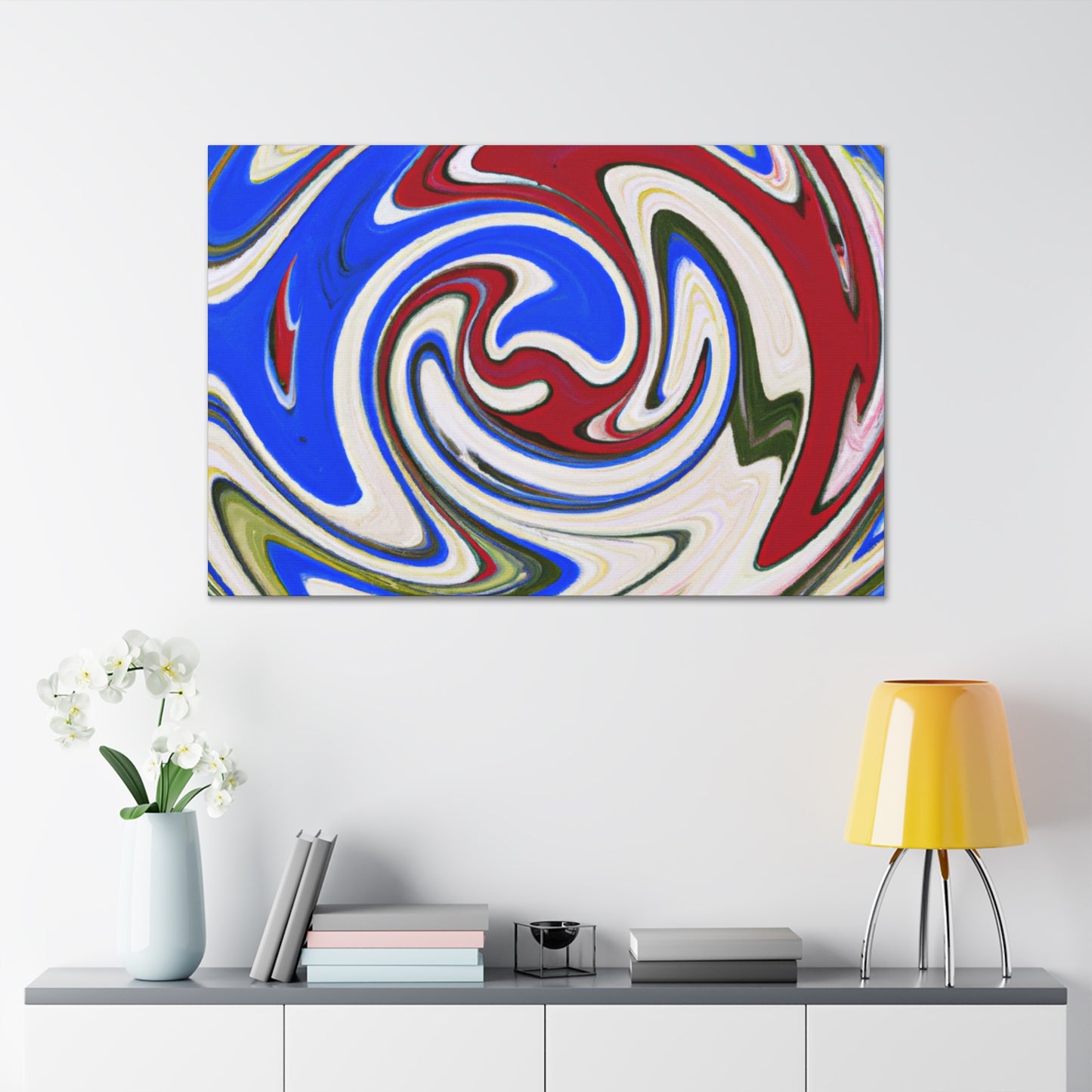 Moon Mist - Abstract - Canvas