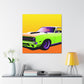 Big Neon Rocket - Automobile - Canvas