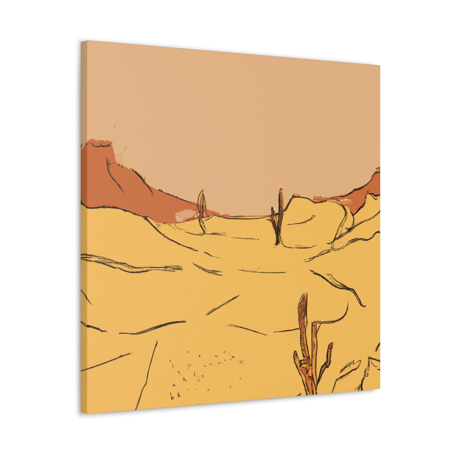 Carnival Fiesta - Vintage Contemporary - Desert Canvas