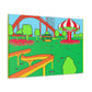 Enchanted Flora- Landscape - Canvas